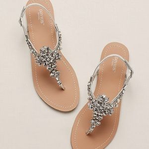 David’s bridal sandals